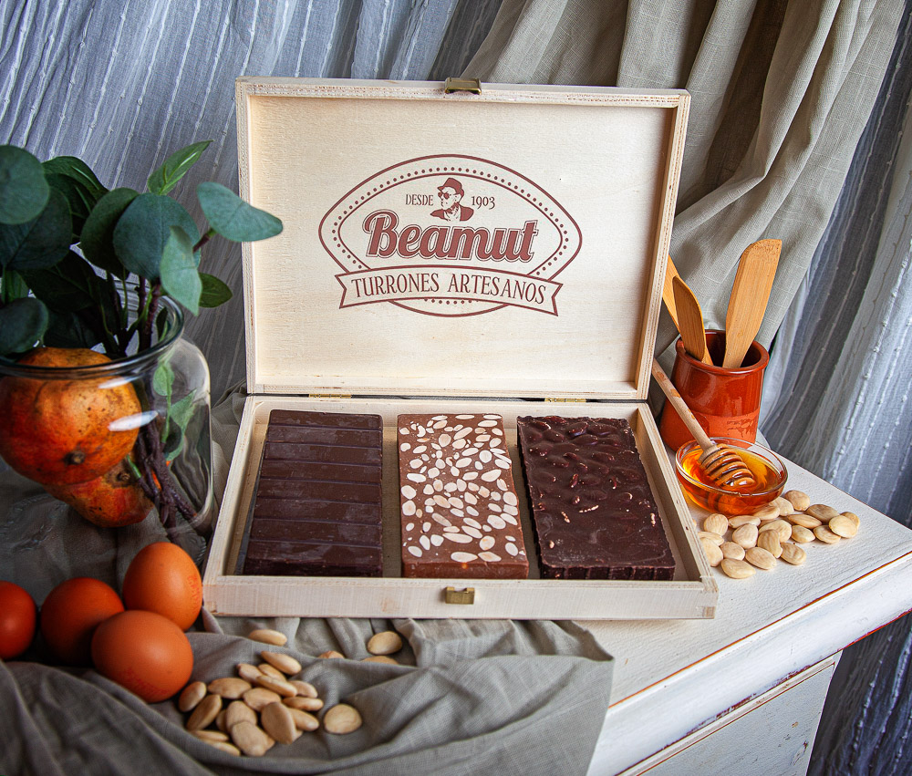 Lote de Turrón Chocoleche, Chocopuro y Chocosolo